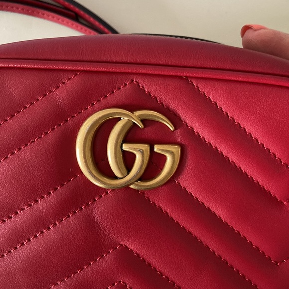 Gucci GG Marmont mini matelasse crossbody - Picture 4 of 5